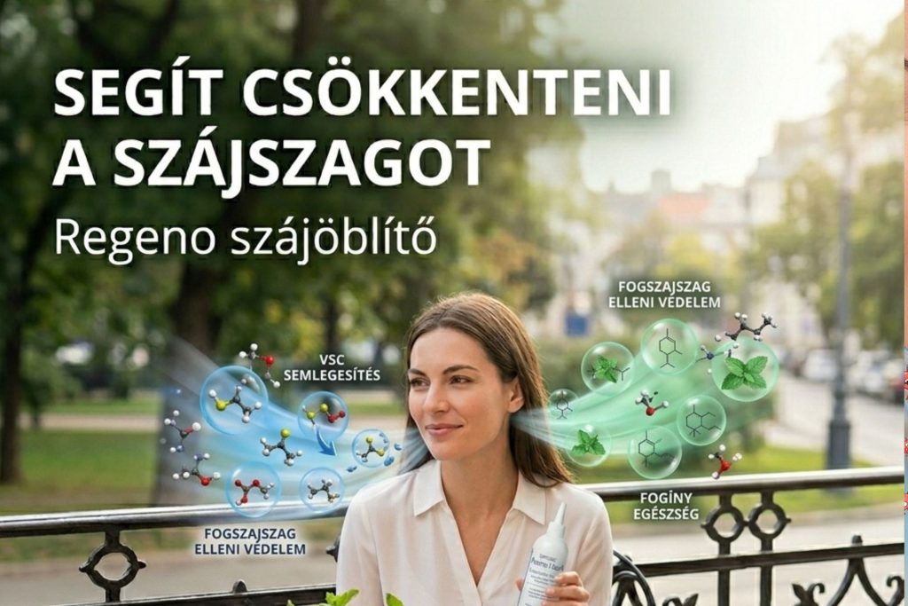 REGENO Plasma Liquid® szájöblítő Segít csökkenteni a szájszagot